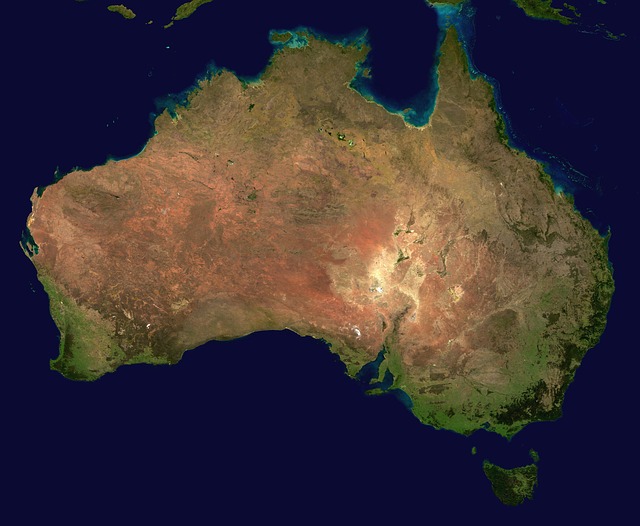 australia aerial view