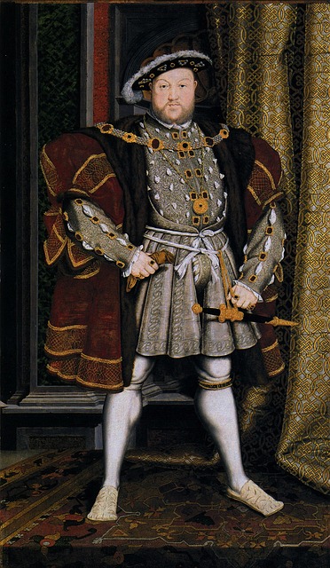 hans holbeing king henry viii