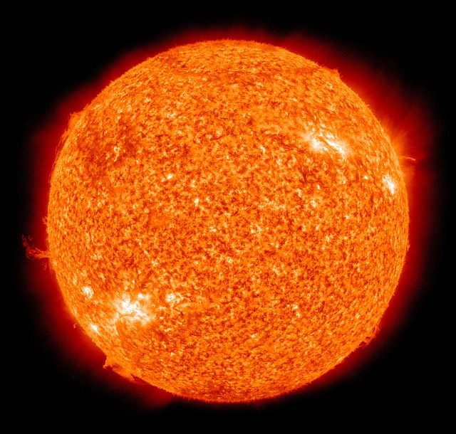the sun image