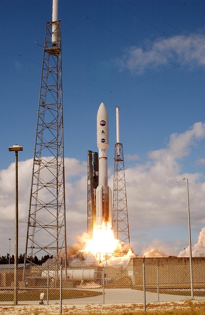 space rocket launching