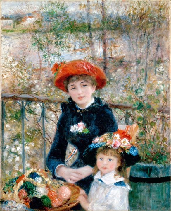 Renoir painting style changed