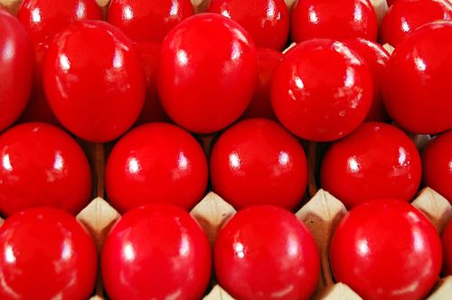 bright-red-eggs
