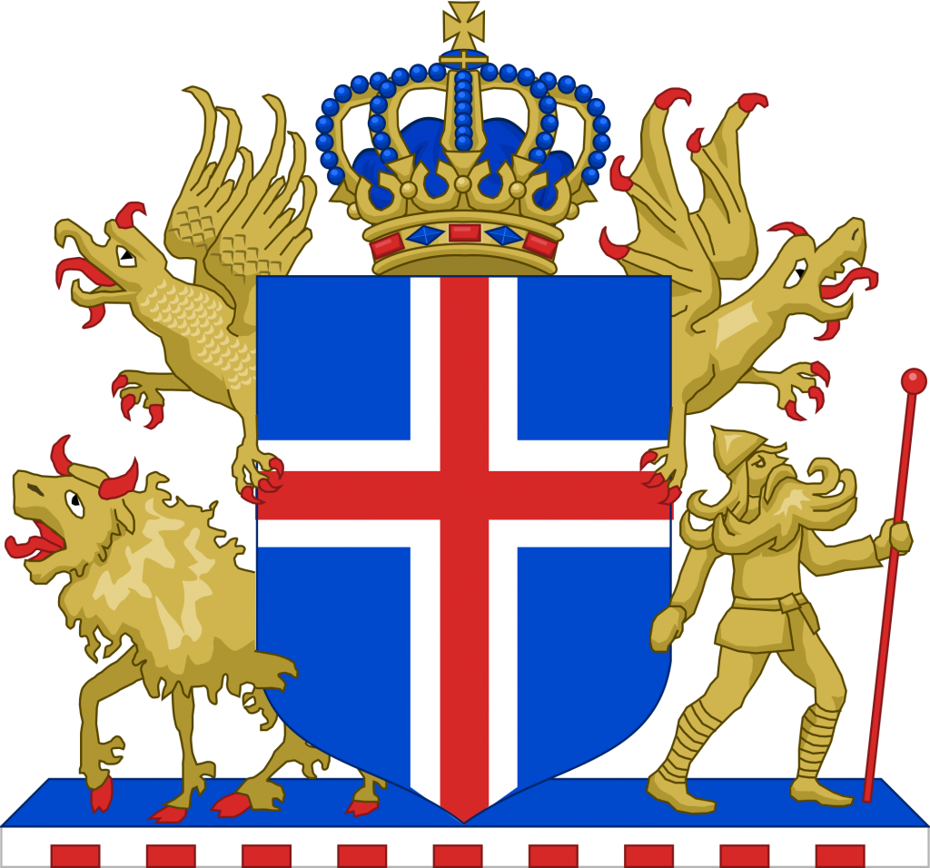 iceland coat of arms