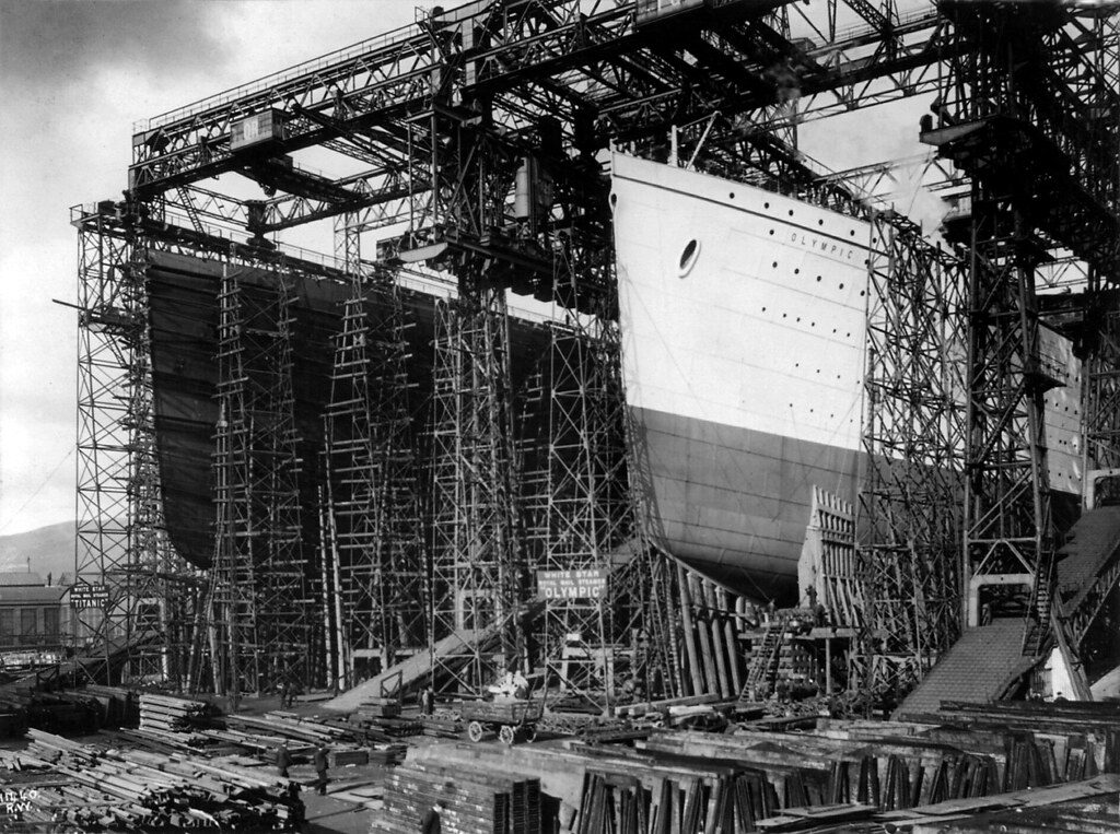 Titanic at Harland and Wolff