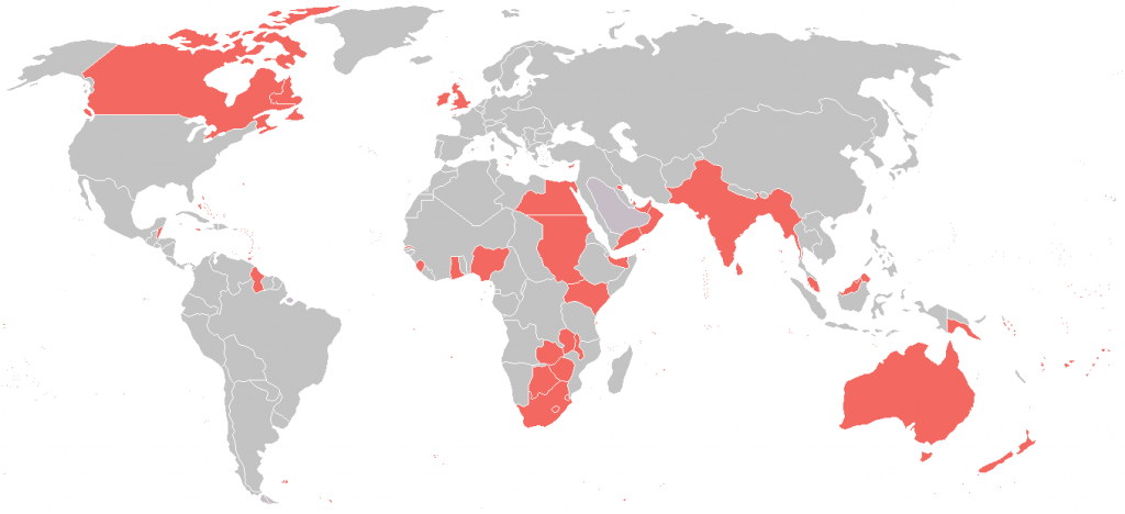 British Empire in 1914