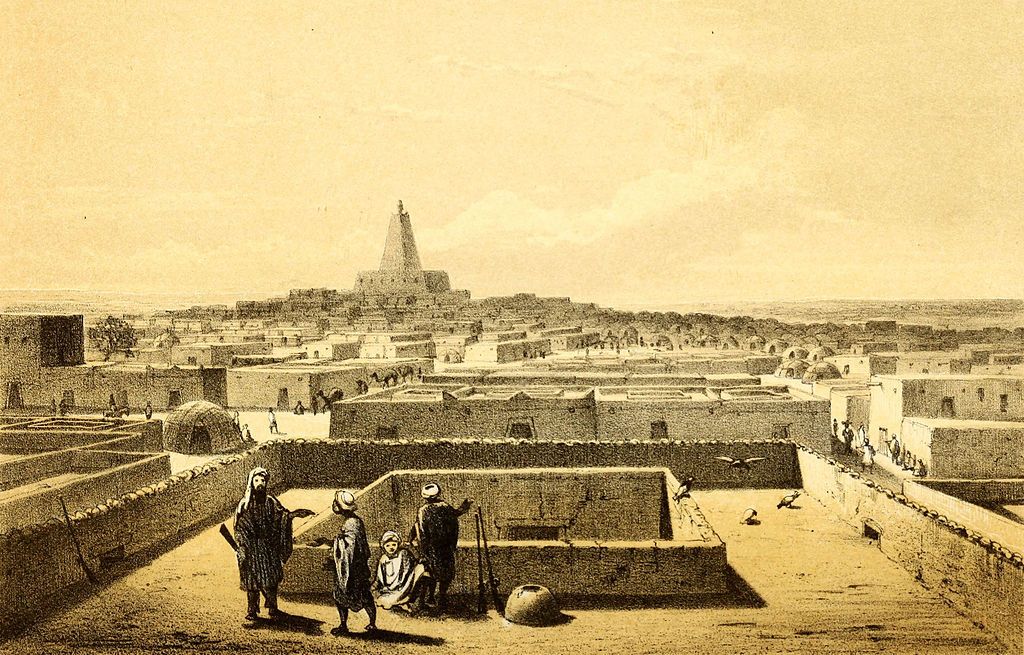 Barth 1858 Timbuktu From Terrace