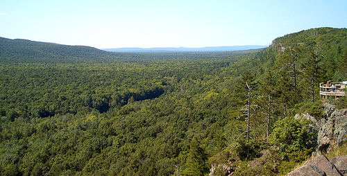 A Vista In The Porcupine Mountains