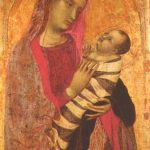 Ambrogio Lorenzettis Madonna And Child