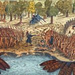 Battle Between Iroquois And Algonquian Tribes