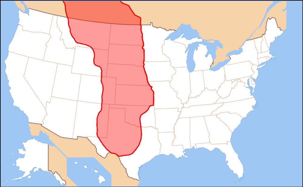 Map Of The Great Plains