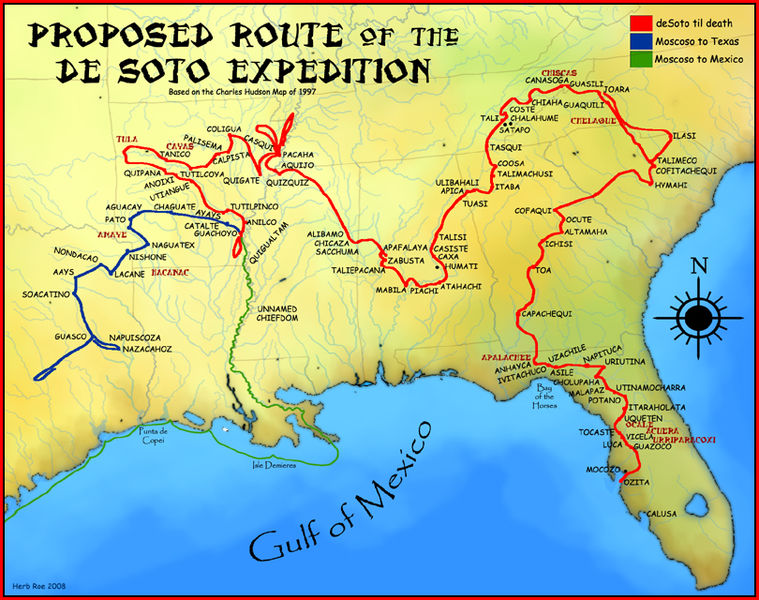 De Soto Map