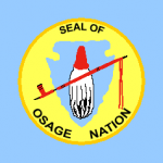 Flag Of The Osage Nation Of Oklahoma