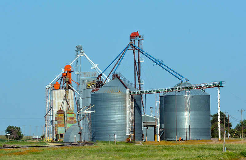 Nebraska Grain Silo Raam