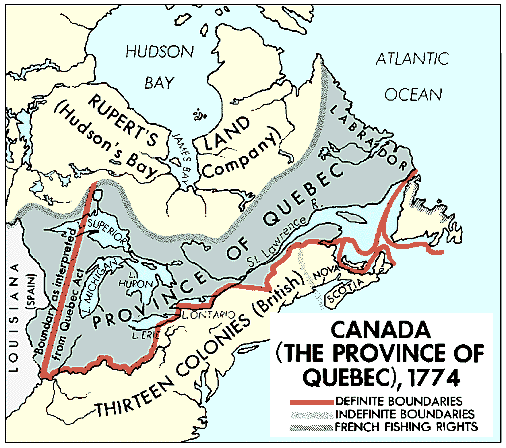 Quebec Extends All The Way To The Mississippi River