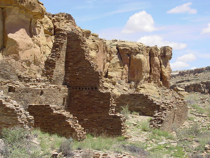 Chaco Canyon Hungo Pavi Ruins Staircase Nps