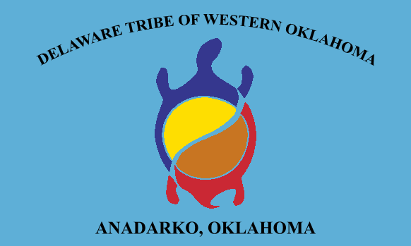 Flag Of The Delaware Tribe Of Western Oklahoma