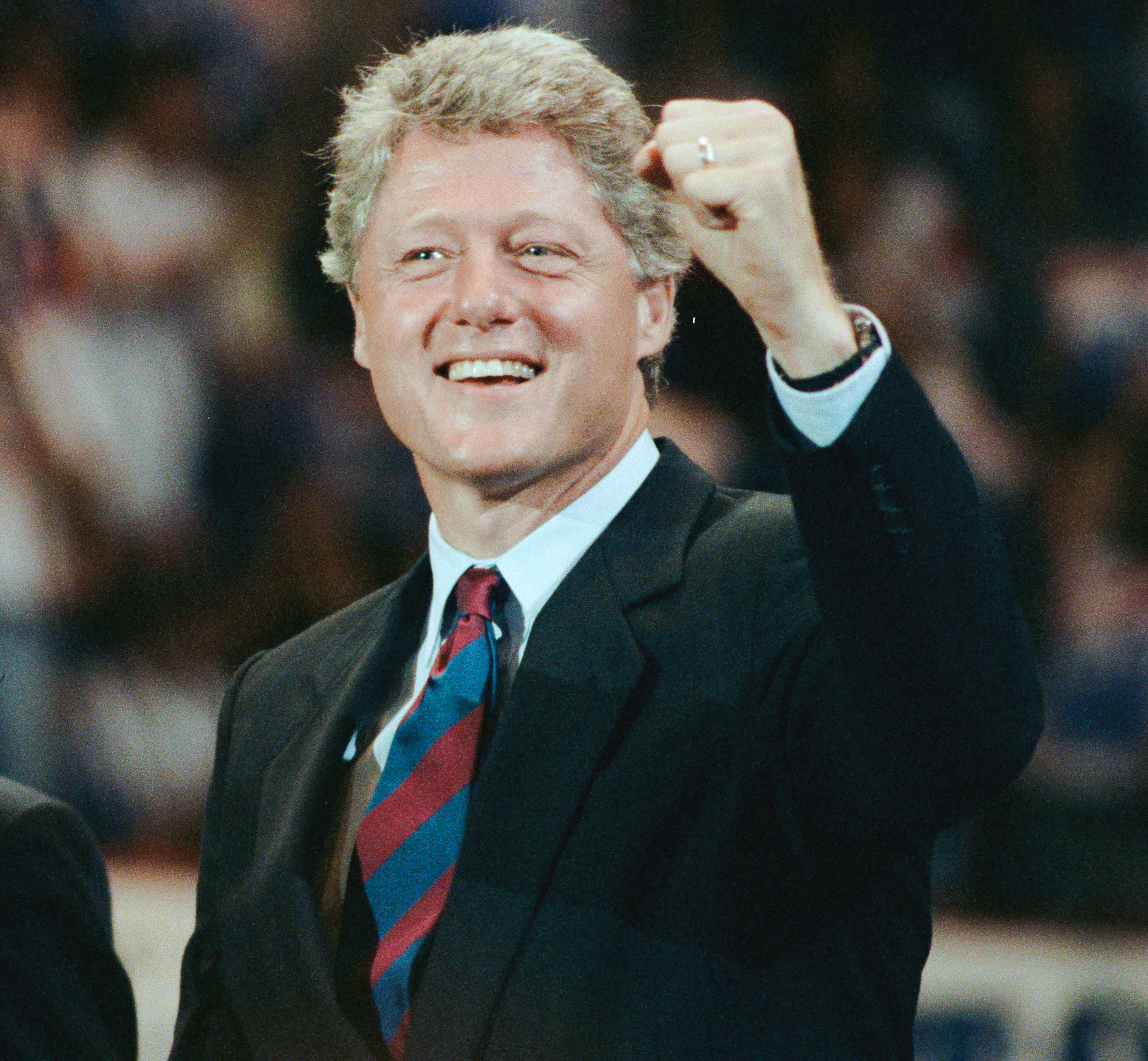 Jim Hunt and Bill Clinton 1992