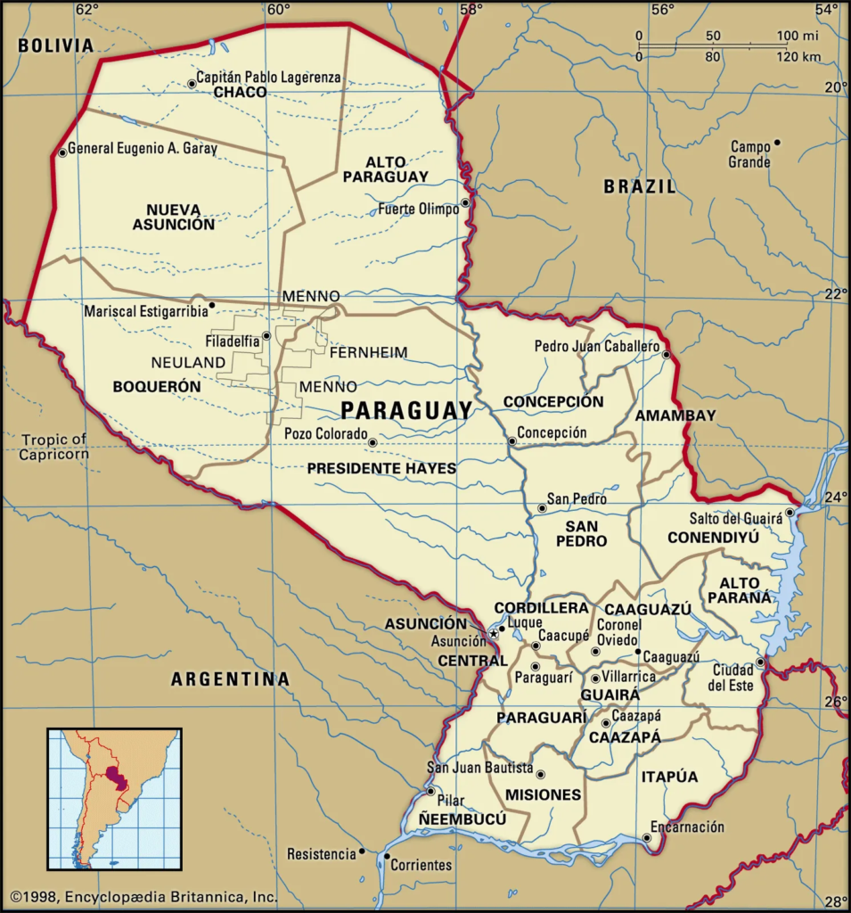 Paraguay Geography
