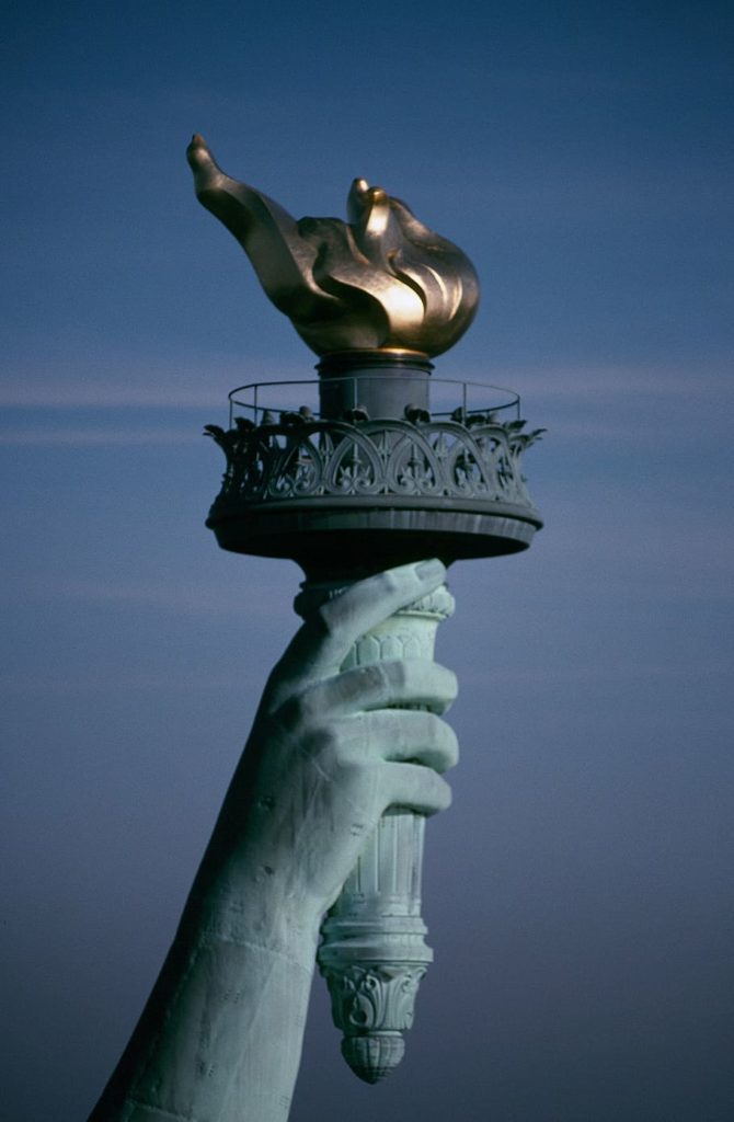 Hand of the Statue of Liberty