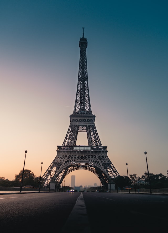Eiffel Tower Three levels
