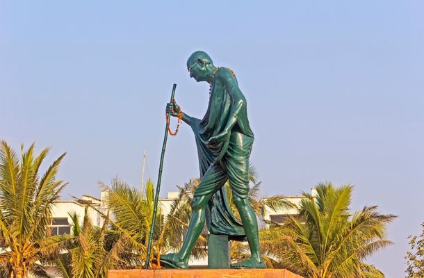 Martin Luther was inspired by Mahatma Gandhi’s ideals of non-violence