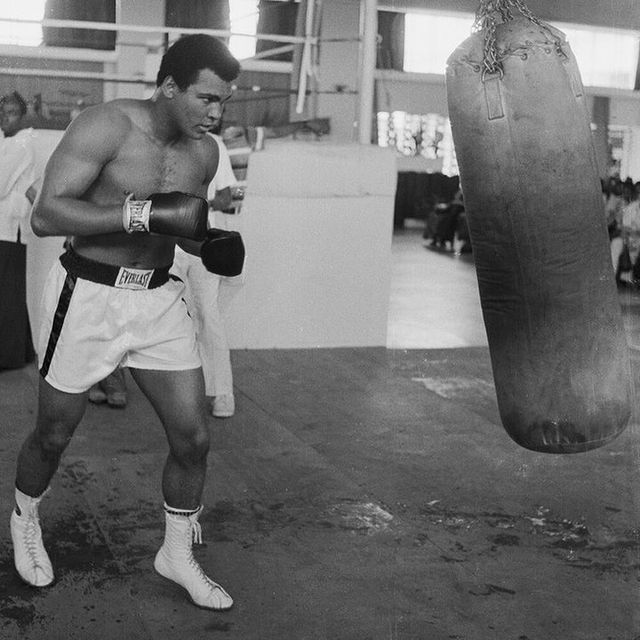 Muhammad Ali Boxing Practice