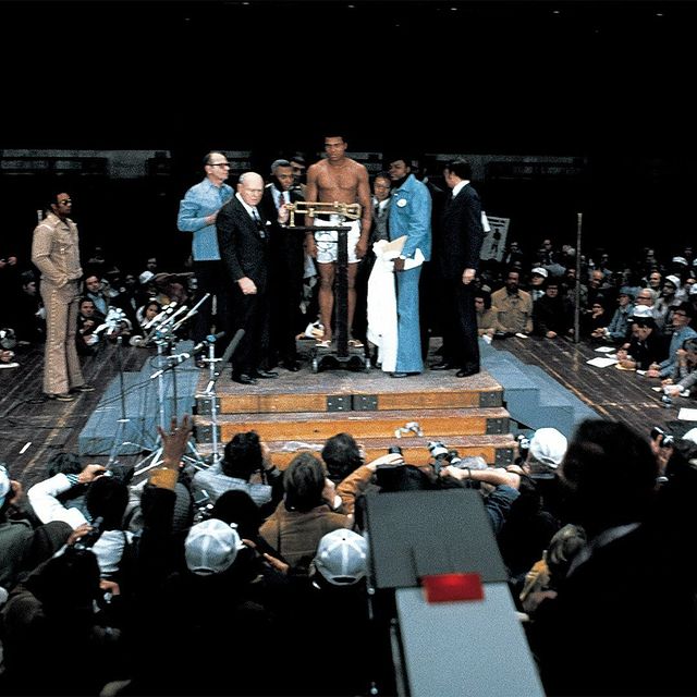 Muhammad Ali on Championship Stage