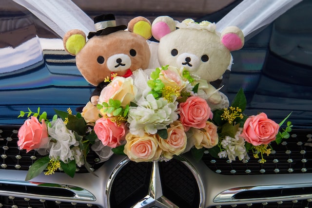 Teddy Bear Decoration on Valentines Day