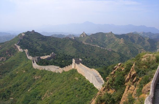 The Great Wall crosses 15 distinct Chinese provinces