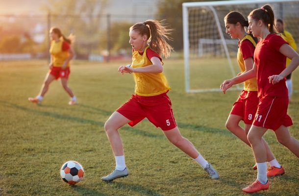 Women have been playing soccer ever since the game was invented