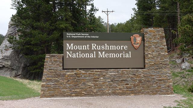 The Rushmore memorial