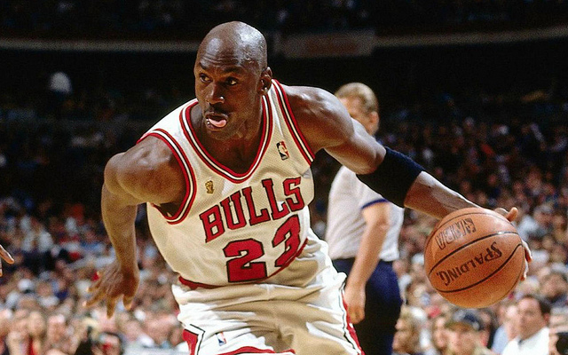 Michael Jordan on his career peak