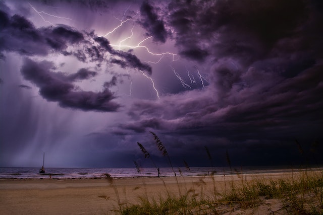 Lightning can help you determine how far a thunderstorm is
