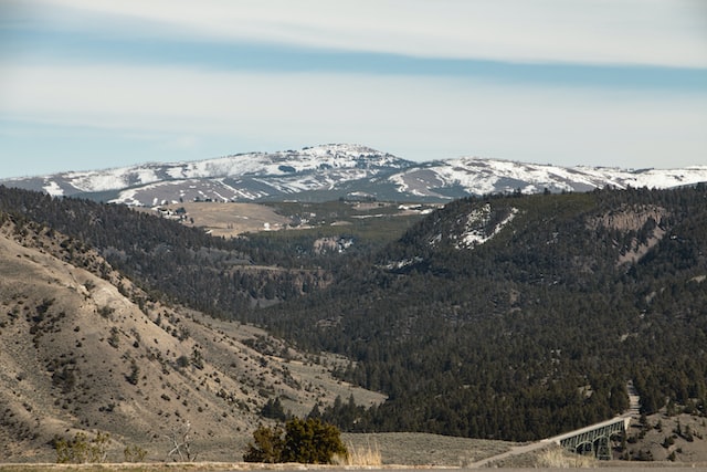 Long View of Yellowstone National Park