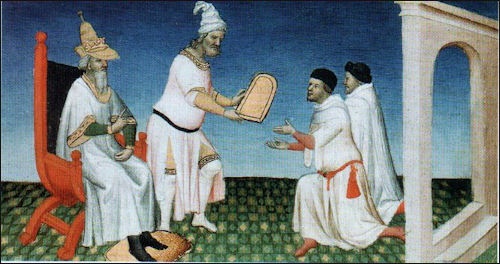 Marco Polo received a Gold Plaque from Kublai Khan
