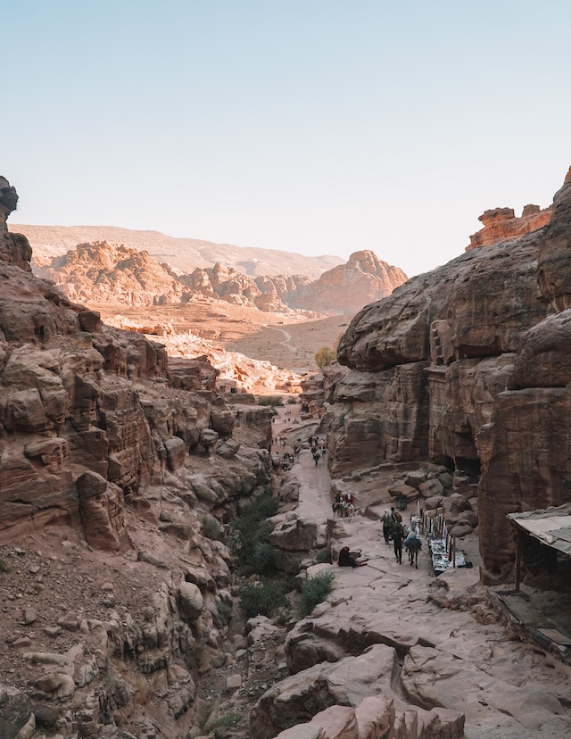 People Hiking for Petra