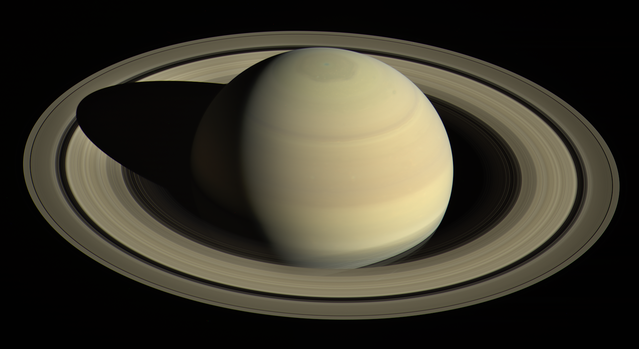 What is Saturn’s surface made of