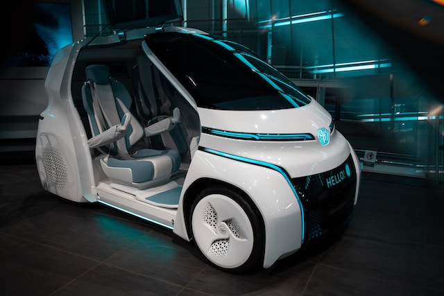 Hydrogen Car Concept Model