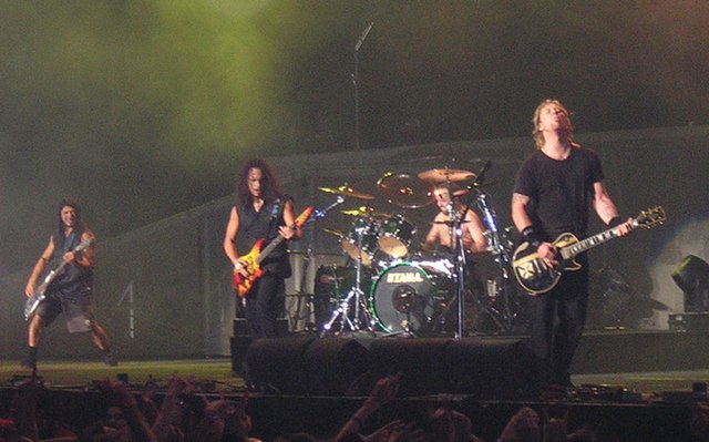Metallica live London Concert