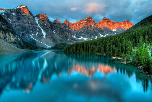 Beautiful mountains in Canada