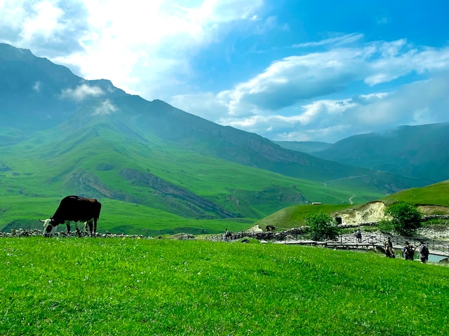 Mountain view in  Azerbaijan